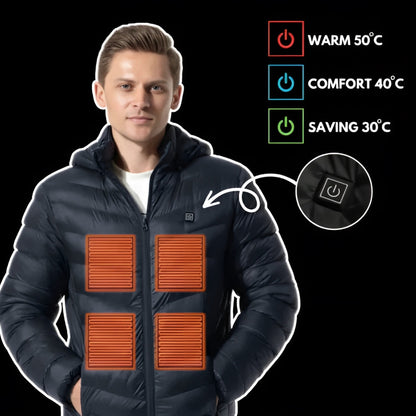 All-Season Heated Vest & Jacket — Battery Pack Included